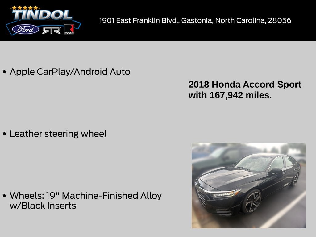 2018 Honda Accord Sport