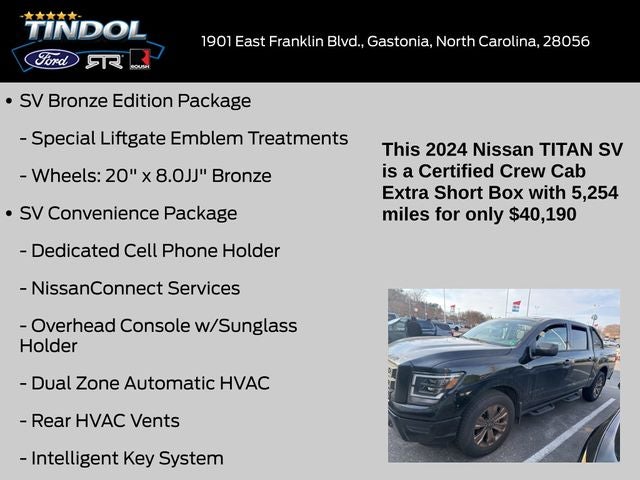 2024 Nissan Titan SV