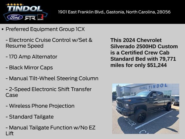 2024 Chevrolet Silverado 2500HD Custom