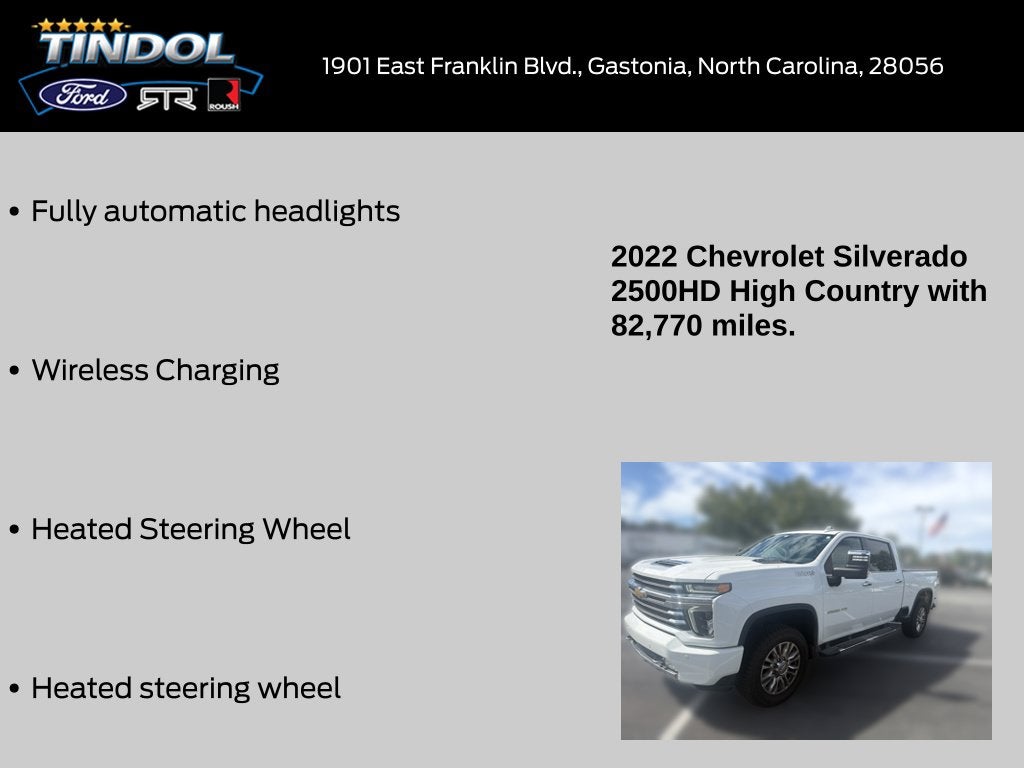 2022 Chevrolet Silverado 2500HD High Country