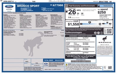 2021 Ford Bronco Sport Outer Banks