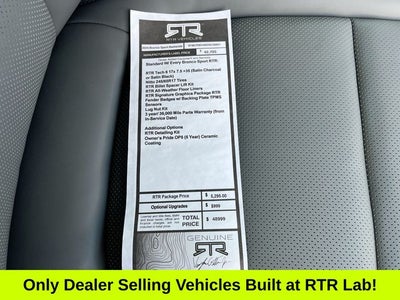 2025 Ford Bronco Sport RTR BADLANDS