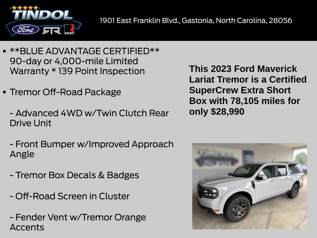 2023 Ford Maverick Lariat