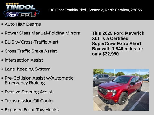 2025 Ford Maverick XLT