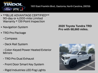 2020 Toyota Tundra TRD Pro
