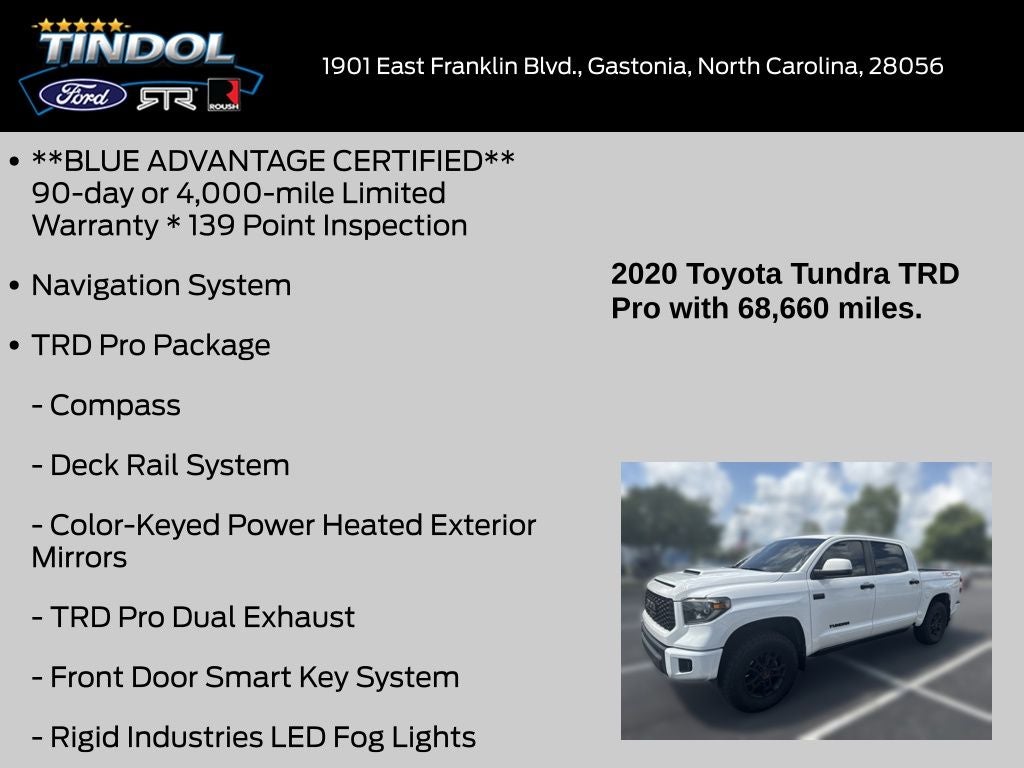 2020 Toyota Tundra TRD Pro