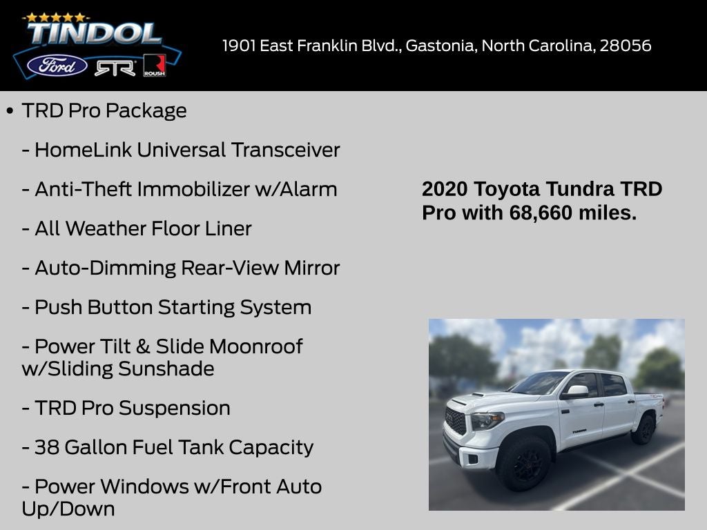 2020 Toyota Tundra TRD Pro