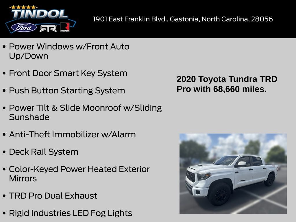 2020 Toyota Tundra TRD Pro