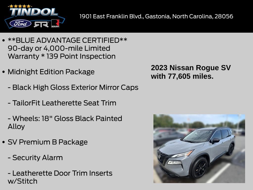 2023 Nissan Rogue SV