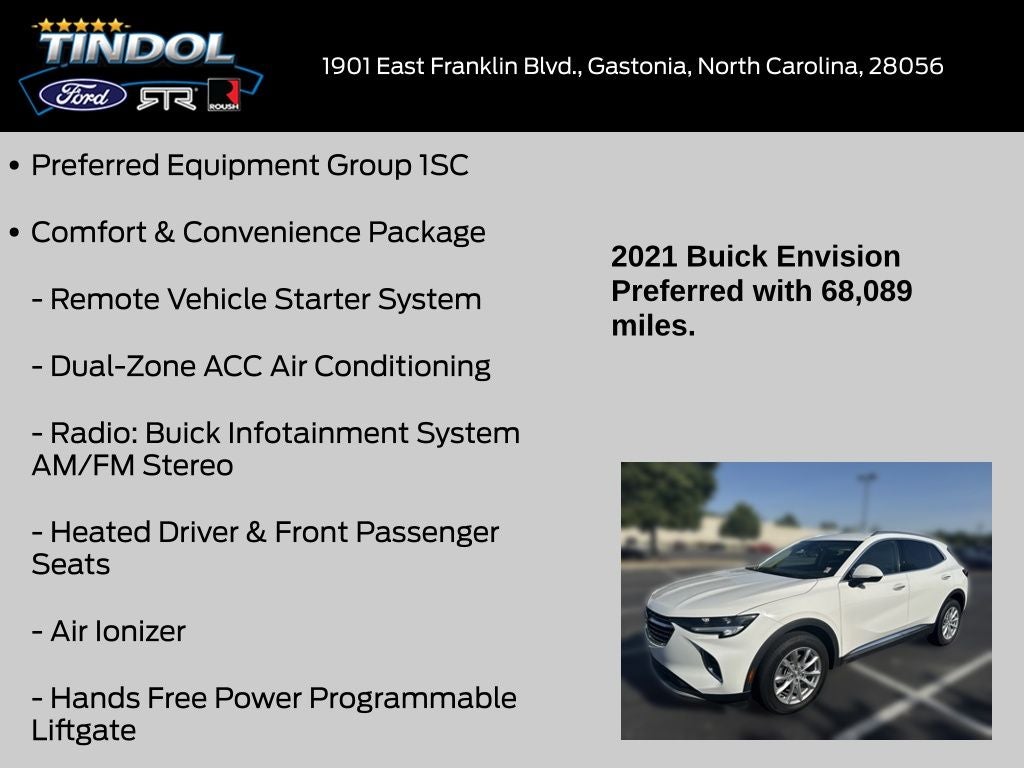 2021 Buick Envision Preferred