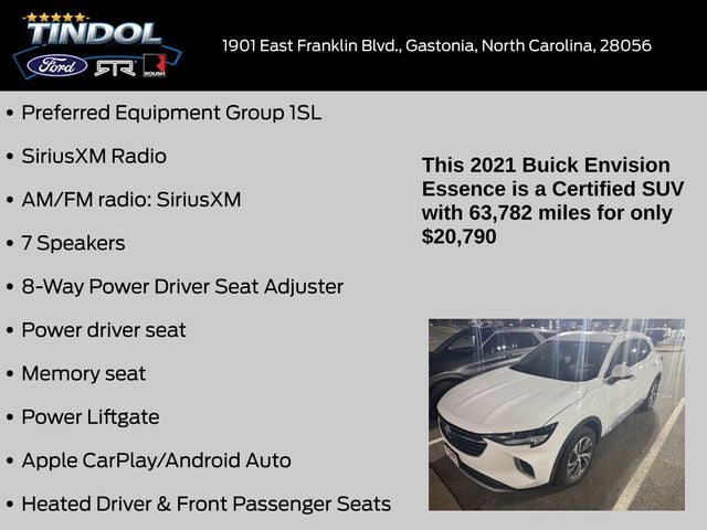2021 Buick Envision Essence