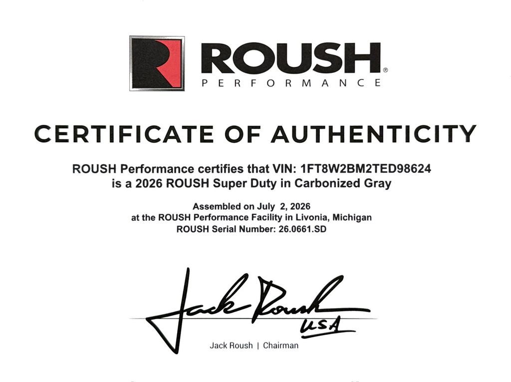 2026 Ford Super Duty ROUSH F-250