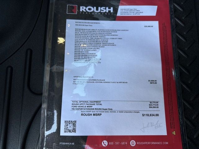 2026 Ford Super Duty ROUSH F-250