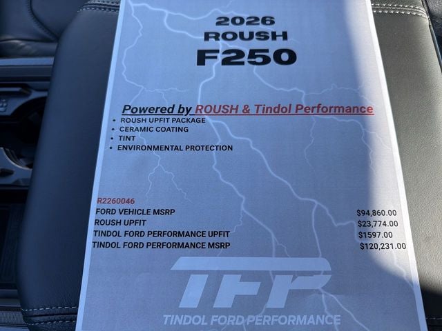 2026 Ford Super Duty ROUSH F-250