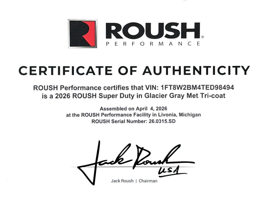 2026 Ford Super Duty ROUSH F-250 CORPORATE DEMO