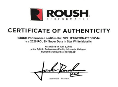 2026 Ford Super Duty ROUSH F-250