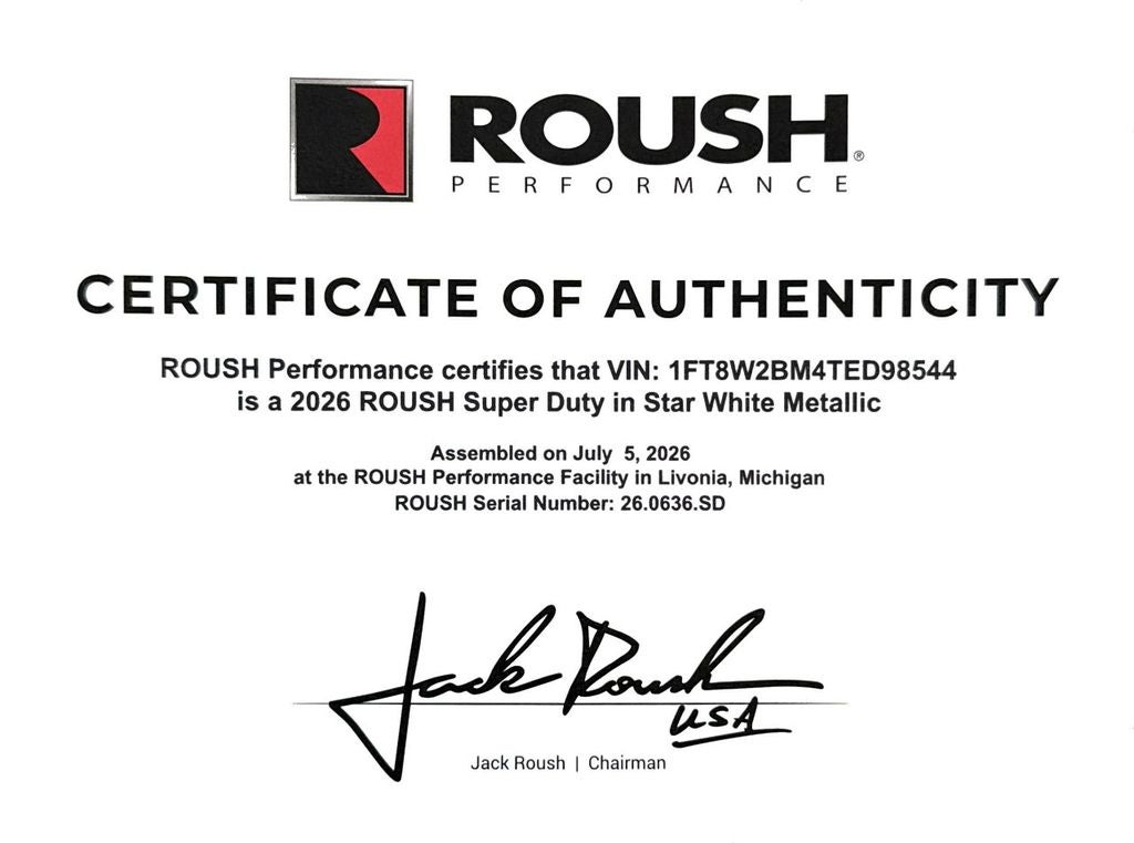 2026 Ford Super Duty ROUSH F-250