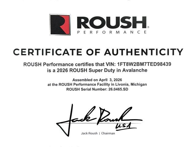 2026 Ford Super Duty ROUSH F-250