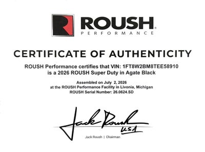 2026 Ford Super Duty ROUSH F-250