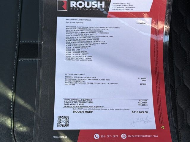 2026 Ford Super Duty ROUSH F-250
