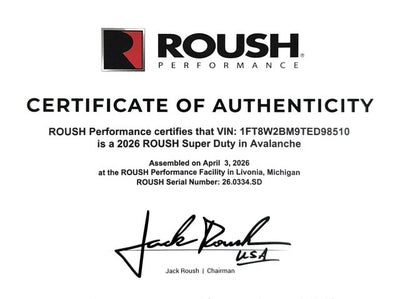 2026 Ford Super Duty ROUSH F-250