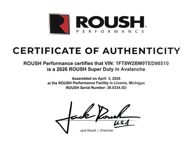 2026 Ford Super Duty ROUSH F-250