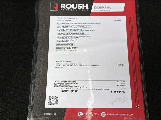 2026 Ford Super Duty ROUSH F-350