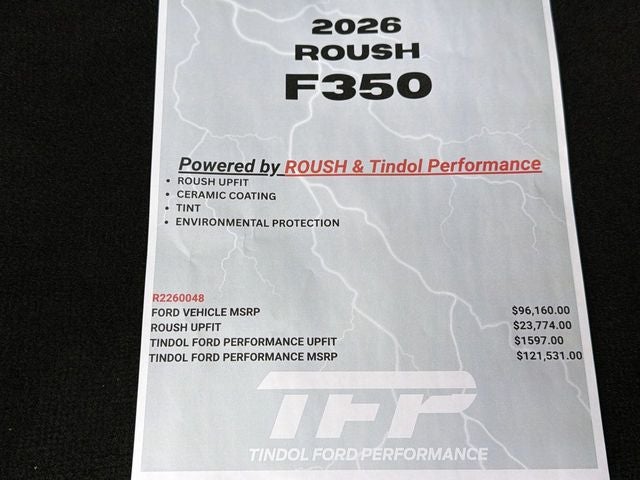 2026 Ford Super Duty ROUSH F-350