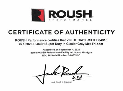 2026 Ford Super Duty ROUSH F-350