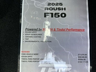 2025 Ford F-150 ROUSH F-150 CORP DEMO