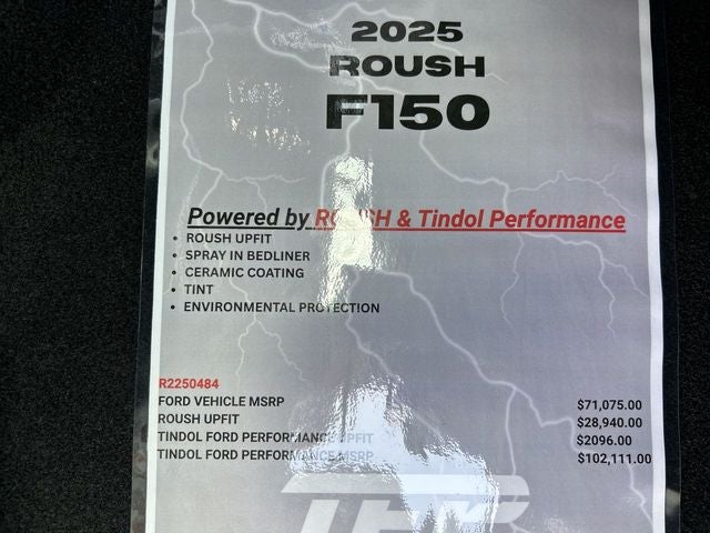 2025 Ford F-150 ROUSH F-150 CORP DEMO