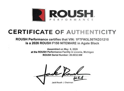 2026 Ford F-150 ROUSH F-150 NITEMARE
