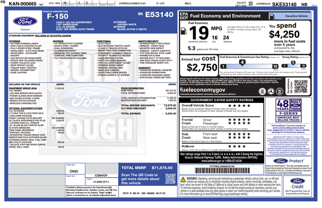 2025 Ford F-150 ROUSH F-150 RT6