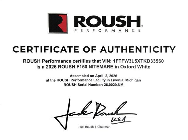 2026 Ford F-150 ROUSH F-150