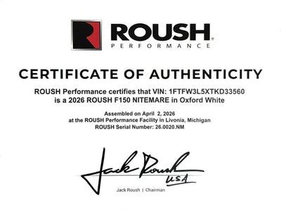 2026 Ford F-150 ROUSH F-150 NITEMARE