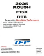 2025 Ford F-150 ROUSH F-150 RT6