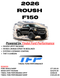 2026 Ford F-150 ROUSH F-150