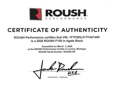 2026 Ford F-150 ROUSH F-150