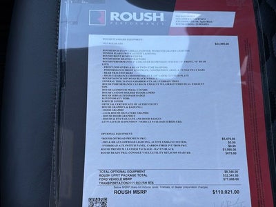 2025 Ford F-150 ROUSH F-150 RT6