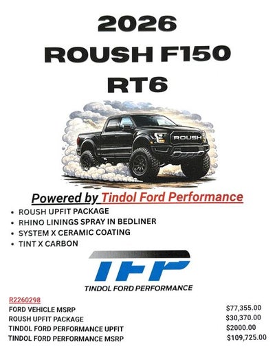 2026 Ford F-150 ROUSH F-150 RT6