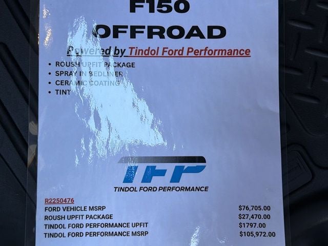 2025 Ford F-150 ROUSH F-150 Corporate Demo