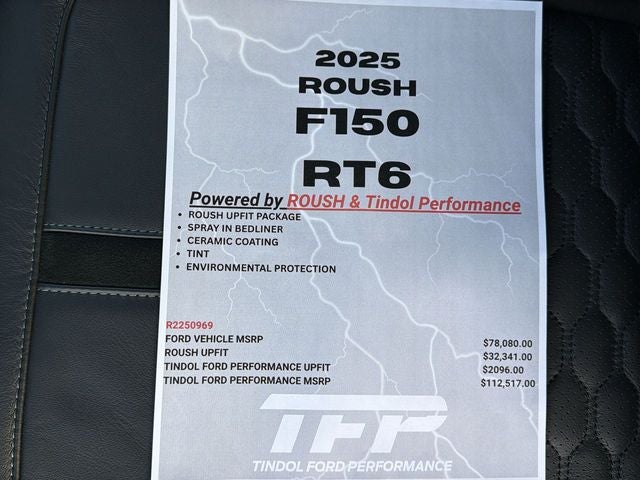 2025 Ford F-150 ROUSH F-150 RT6