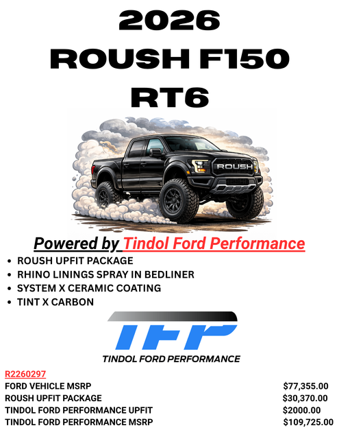 2026 Ford F-150 ROUSH F-150 RT6