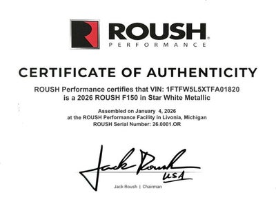 2026 Ford F-150 ROUSH F-150