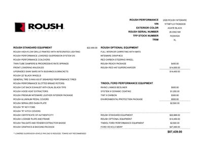 2026 Ford F-150 ROUSH F-150 NITEMARE SC SUPERCHARGED
