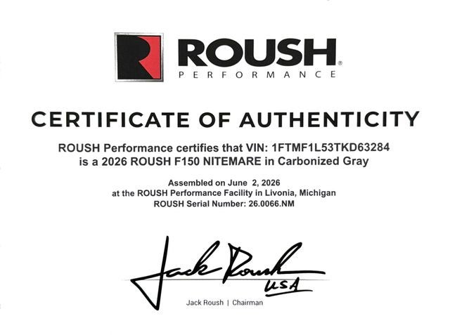2026 Ford F-150 ROUSH F-150 NITEMARE