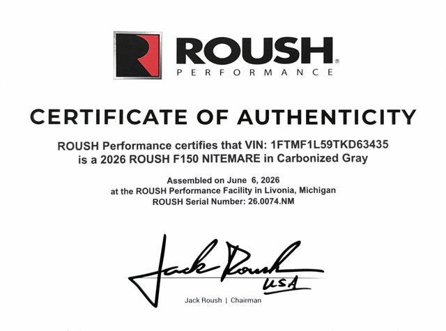 2026 Ford F-150 ROUSH F-150 NITEMARE