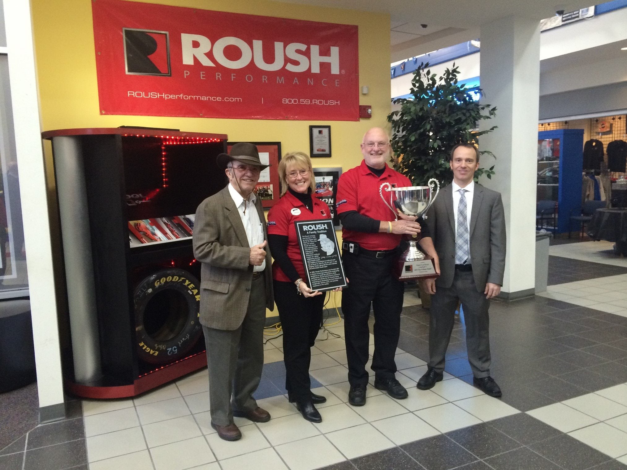 Lyle Sturgis Crazy Mustang Man at Tindol ROUSH Performance