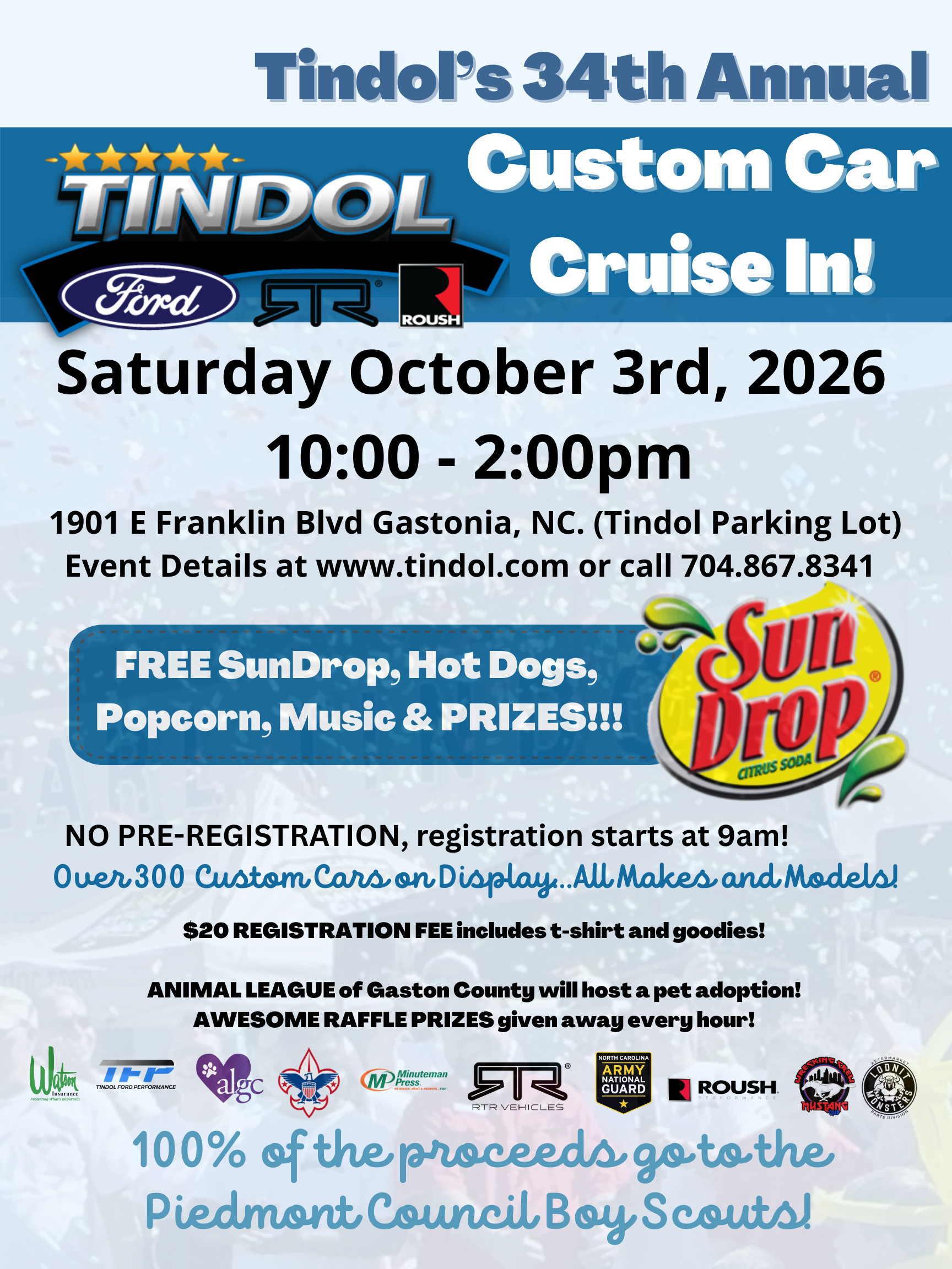 Tindol's 34th Annual Cruise Gastonia NC