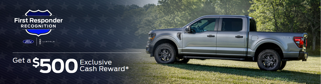 Ford Special Offer for First Responders